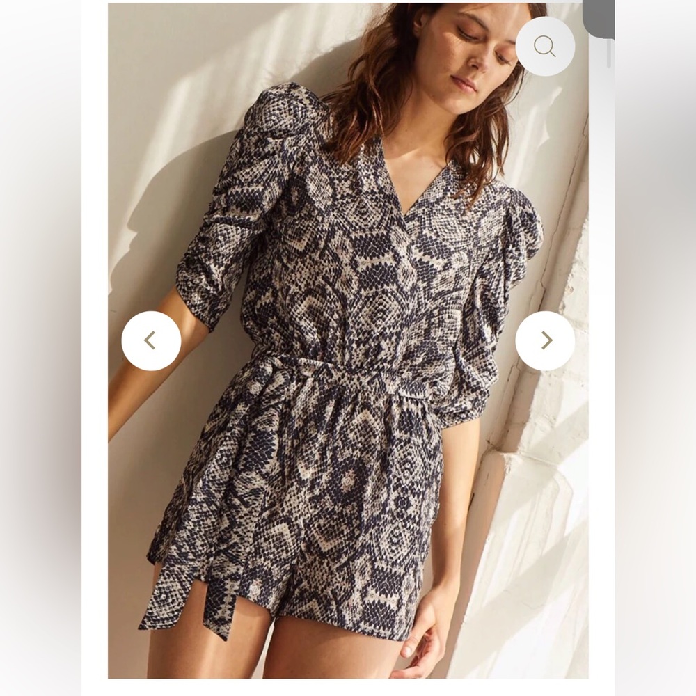 Amanda uprichard romper size small nwot